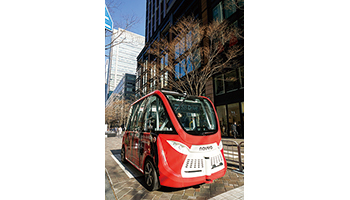 東京23区で初の自動運転試乗会　実用化に向けた競争激化へ――ソフトバンク、三菱地所