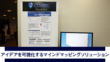 コーレル　アイデアを可視化するマインドマッピングソリューション
