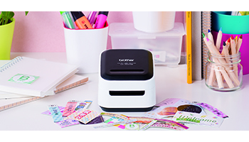 写真やイラスト入りのラベルがスマホで作れる！　ブラザーの新ラベルプリンタ