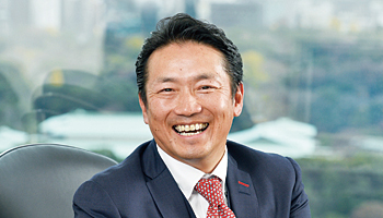 ネットワンパートナーズ　代表取締役社長執行役員　田中拓也