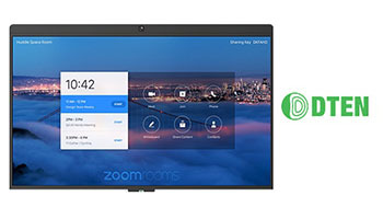 日商エレ、Zoom Rooms向けタッチディスプレイ「DTEN D7」を販売
