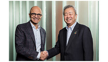 NTTデータと米マイクロソフト、DX加速に向けて戦略的協業を開始