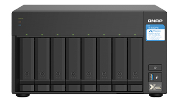 中小企業向けの8ベイタワーQNAP NAS「TS-832PX」、フォースメディアから