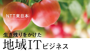 NTT東日本　生き残りをかけた地域ITビジネス　課題に焦点当て事業を拡大