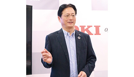 OKI　工場発の共創イノベーション起こす　ITソリューションの手法を製造現場に応用
