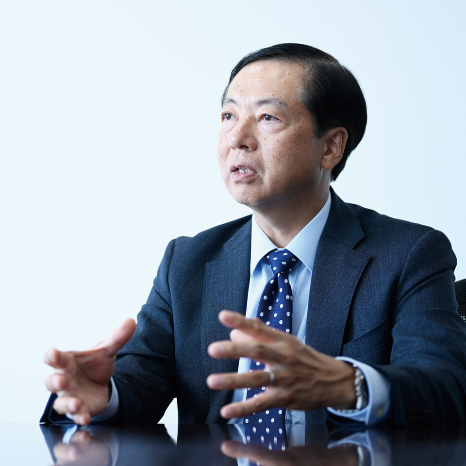 日本電子計算　代表取締役社長　茅原英徳