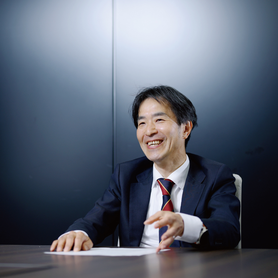 テクマトリックス　代表取締役社長　矢井隆晴