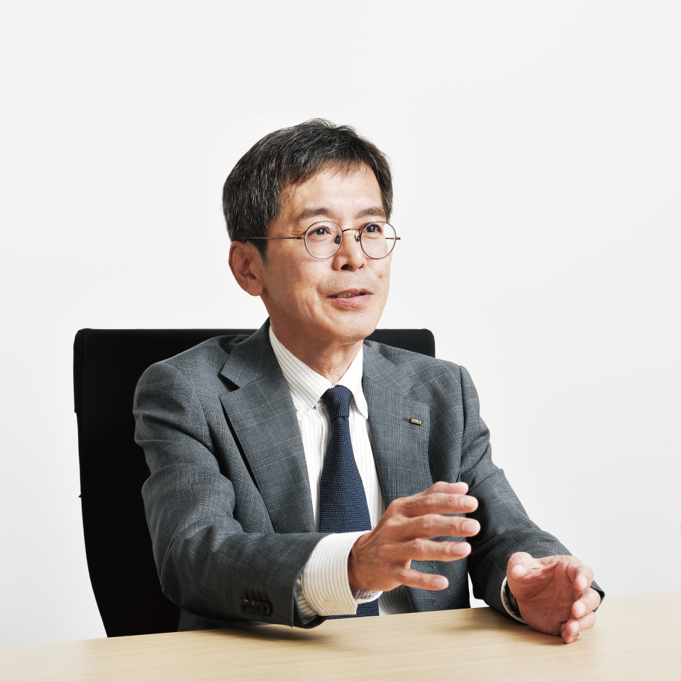 OKIクロステック　代表取締役社長執行役員　冨澤博志