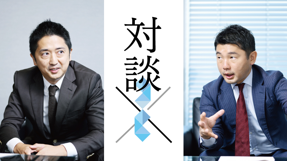SECURITY BUSINESS対談　ネットワンパートナーズ 取締役執行役員 岸上要太氏　×　シスコシステムズ 執行役員セキュリティ事業担当 石原洋平氏　「安全に、快適に、シンプルにつなぐ」を実現するSASEサービスを提供