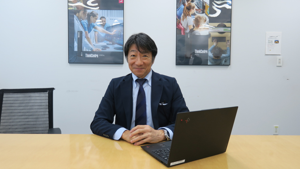 レノボ・ジャパン　檜山社長、「ワンレノボ」強化でAI活用進める