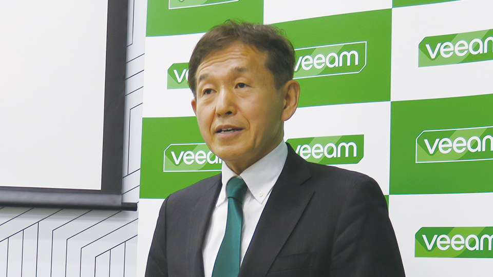 米Veeam Software日本法人、パートナーのワンストップサービスを強化　中堅・中小企業への拡販に注力