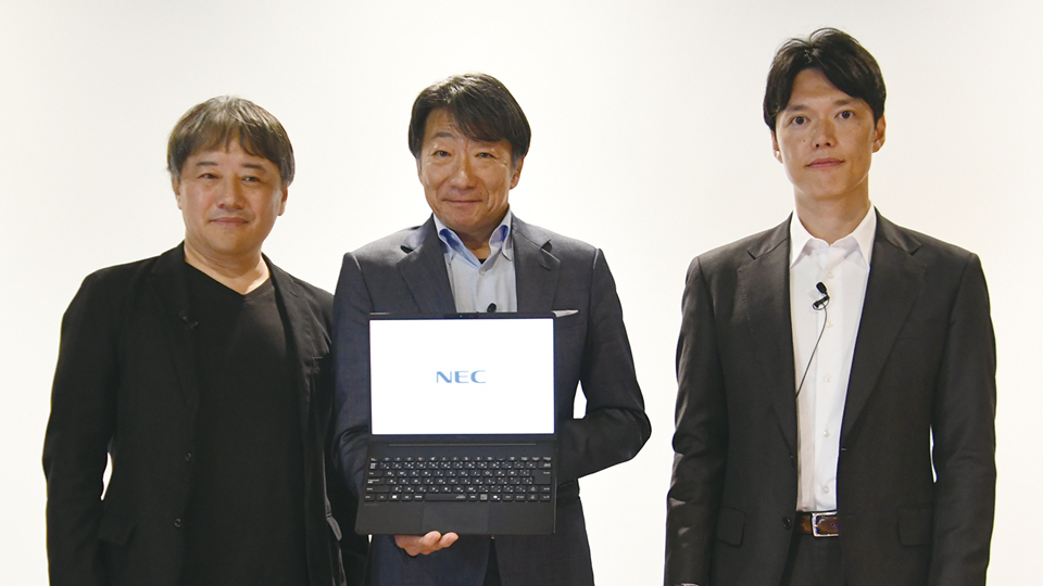 NECパーソナルコンピュータ 法人向けPC、パートナー重視でシェア追求