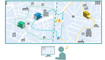 ゼンリン、住宅地図使ったAI自動配車で運送・配送業務の効率化を支援