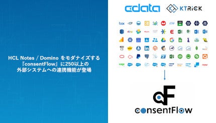 CDataとケートリックが業務提携、「consentFlow」に250以上のSaaS連携を追加